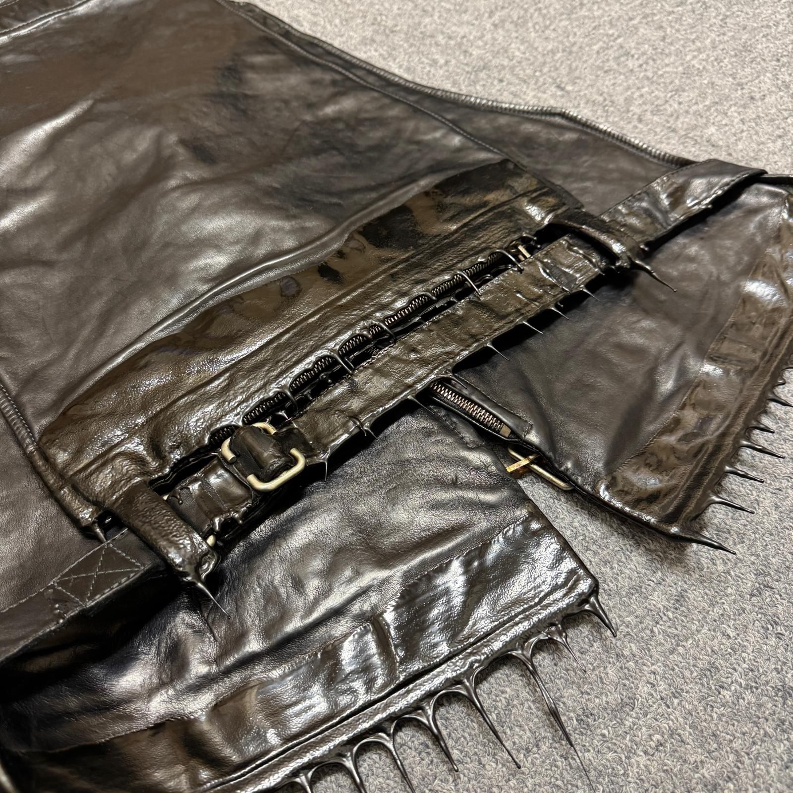 参考上代763400円 Carol Christian Poell O.D. DRIP-RUBBER VEST BAG