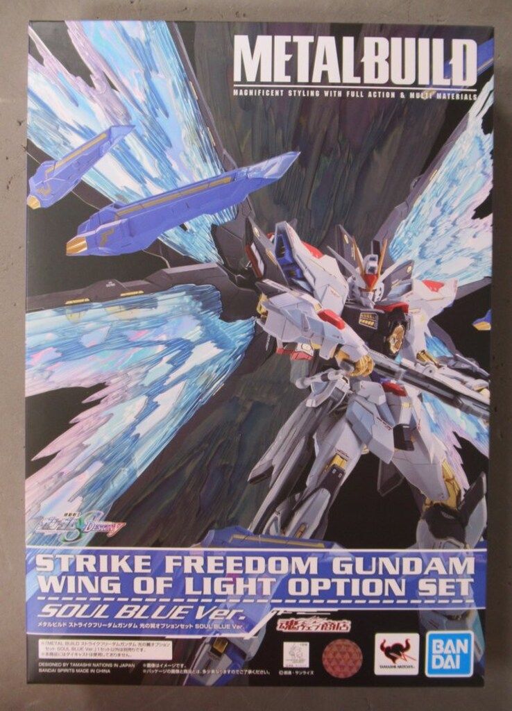BANDAI SPIRITS METAL BUILD ストライクフリーダムガンダム 光の翼