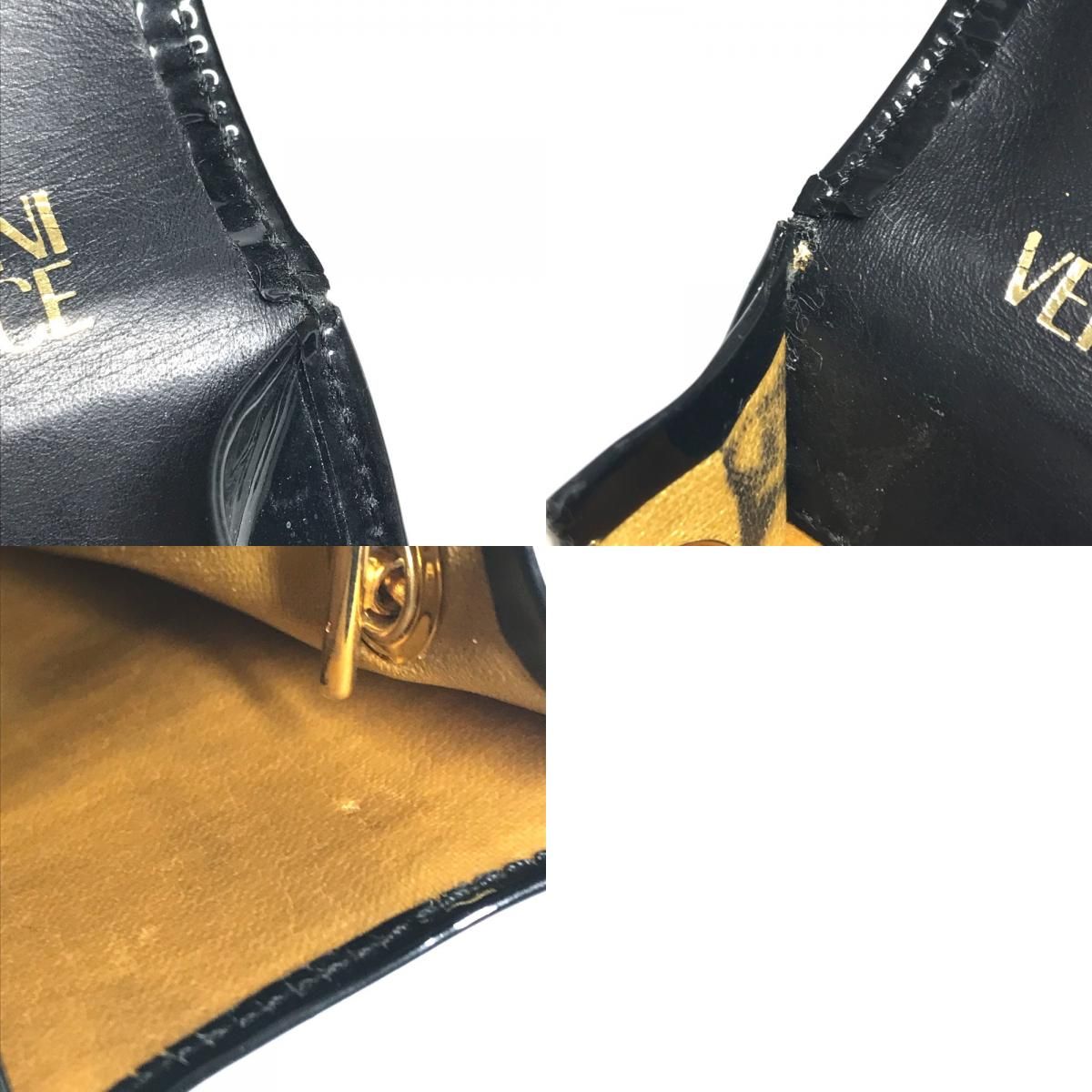 VERSACE ヴェルサーチ ショルダーバッグ サンバースト ロゴ 携帯ポーチ