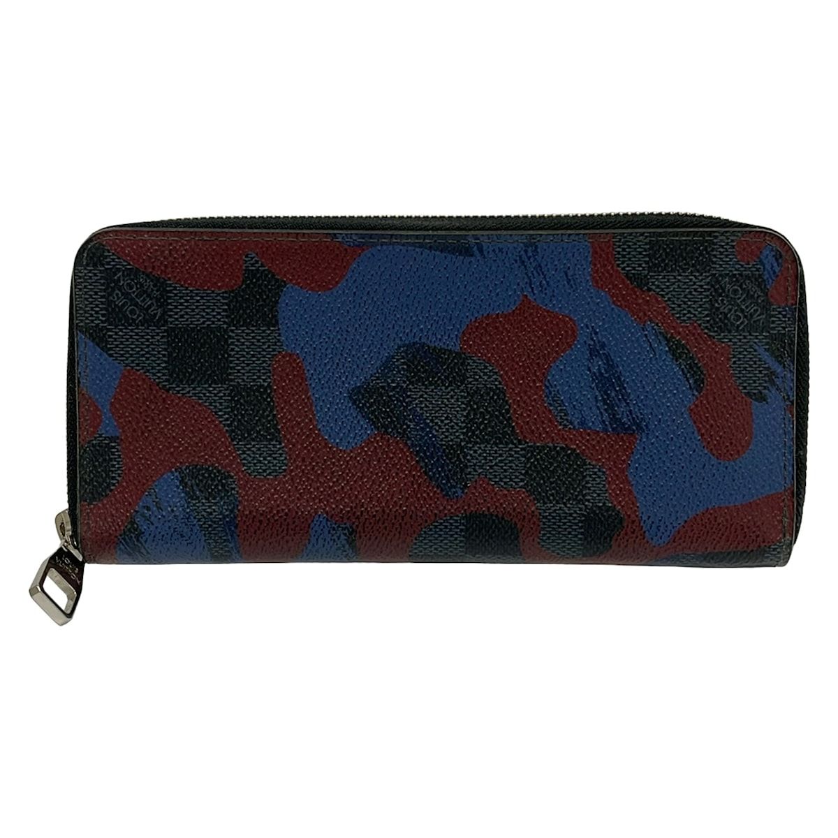 LOUIS VUITTON(ルイヴィトン) 長財布 ダミエコバルトカモフラージュ ジッピーウォレットヴェルティカル N63290 ダミエコバルト