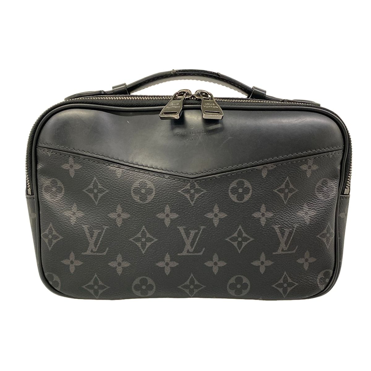 LOUIS VUITTON(ルイヴィトン) ウエストポーチ モノグラムエクリプス(キャンバス) バムバッグ M42906 モノグラムエクリプス