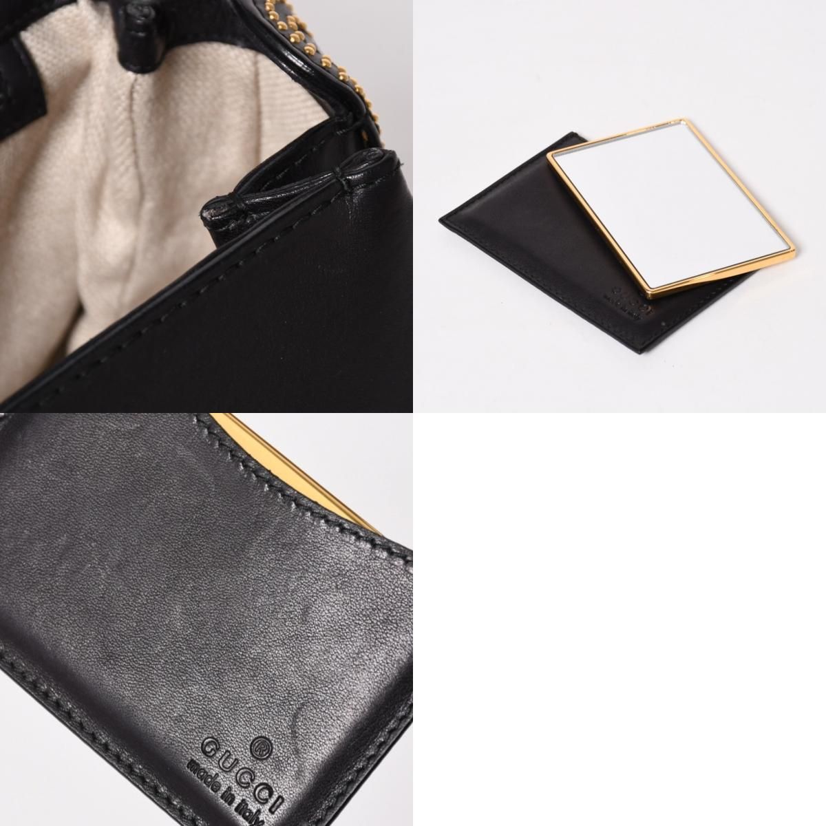 極美品 GUCCI グッチ ニューバンブーレザー2WAYハンドバッグ