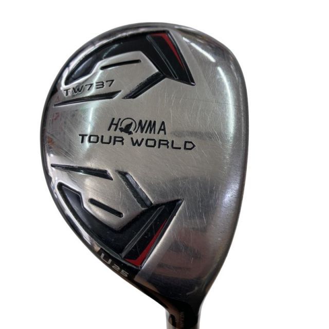 中古】 本間ゴルフ TOUR WORLD TW737 25° ユーティリティ UT VIZARD IN