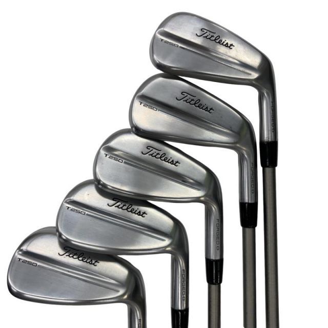 【中古】 タイトリスト Titleist T250(2025) 6S アイアンセット IR リシャフト (フレックスその他) メンズ 男性用 右利き 右用 Cランク ゴルフクラブ