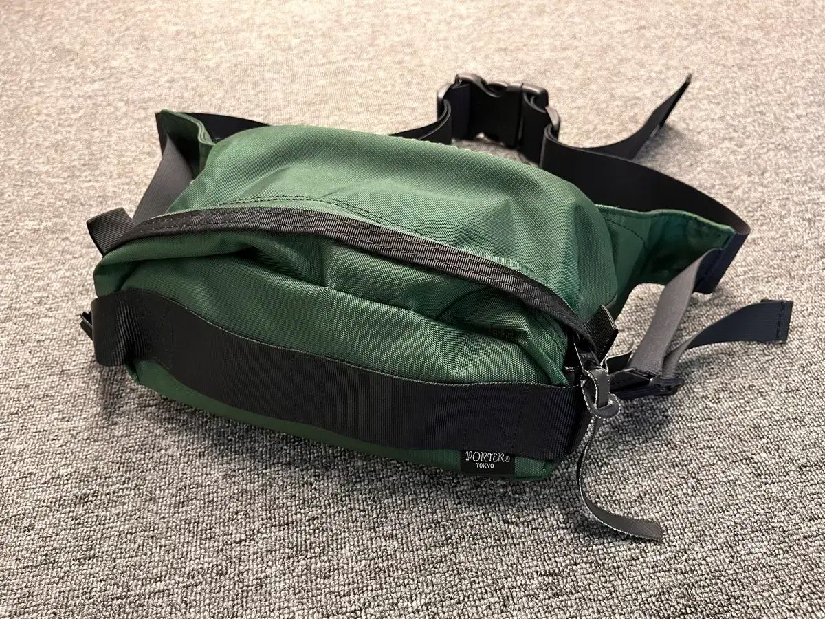 ポーター PORTER グリーン ヒップバッグ