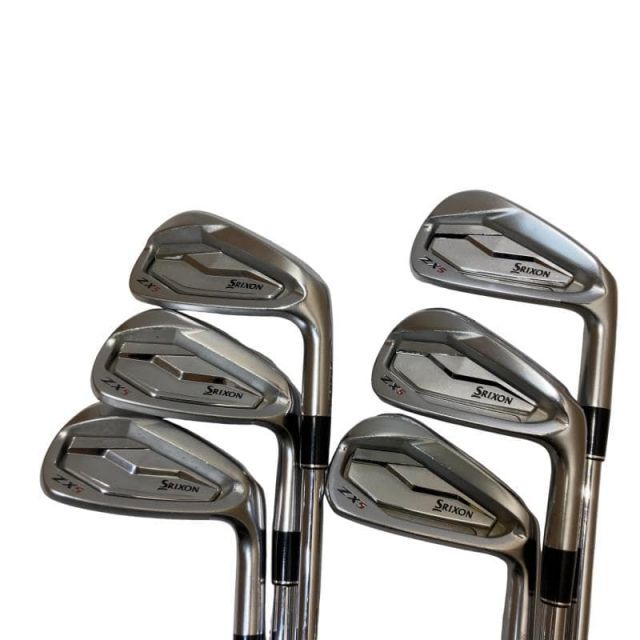【中古】 ダンロップ SRIXON ZX5 6S アイアンセット IR NS PRO 950GH D.S.T (フレックスS) メンズ 男性用 右利き 右用 Cランク ゴルフクラブ