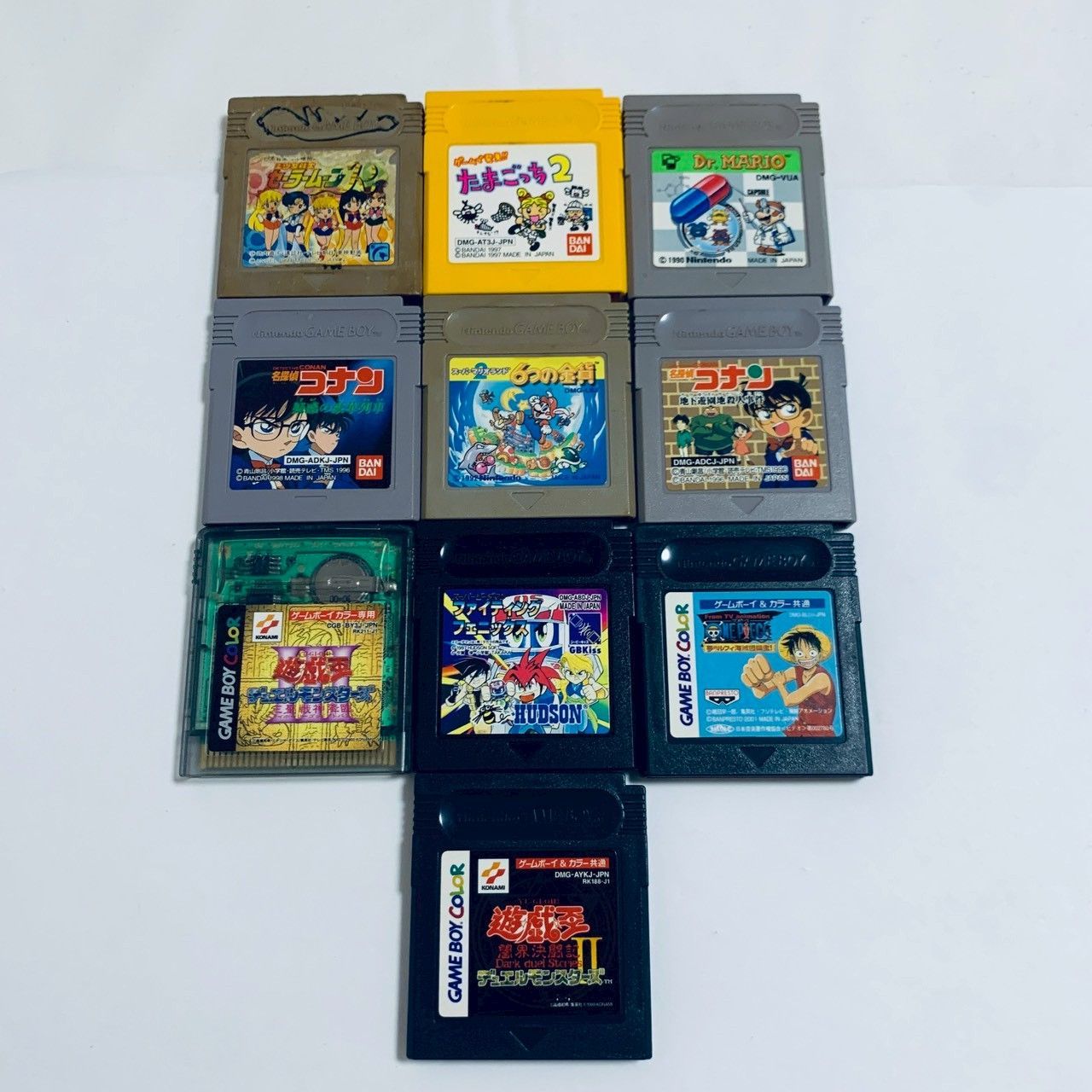 GB ゲームボーイ 10個 ソフトのみ セット まとめ 起動確認済 6100181