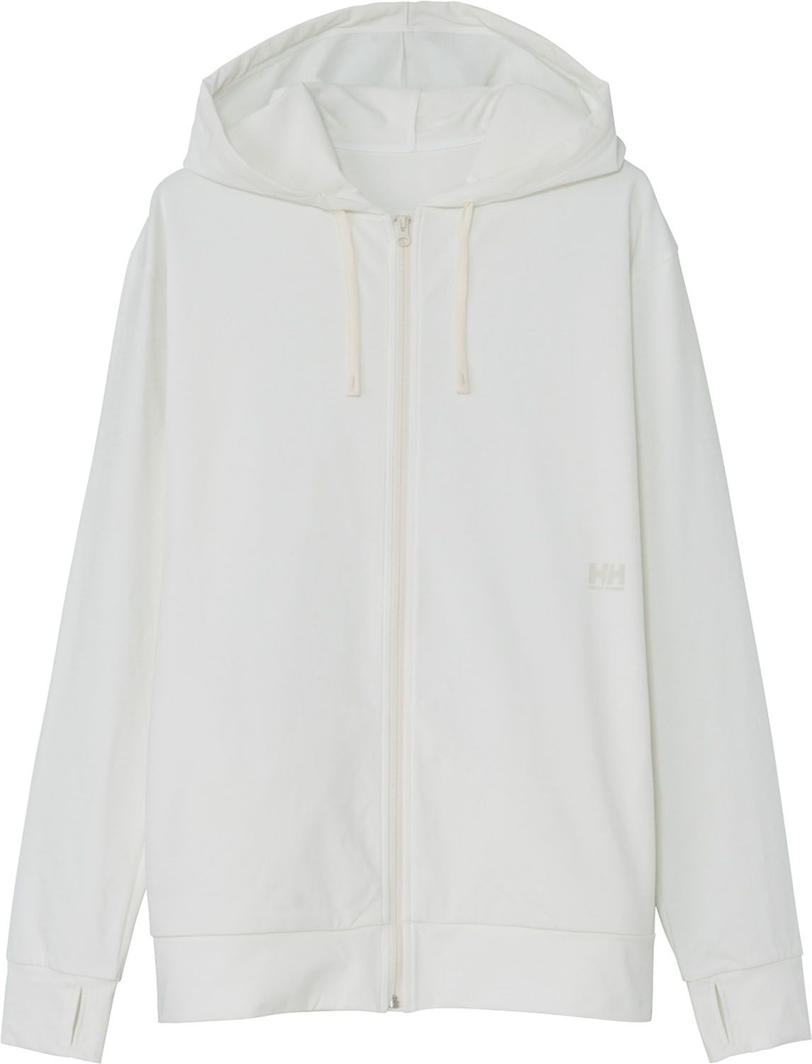 ヘリーハンセン Helly Hansen マリン L/S One Point Logo FZ Hoodie Rashguard メンズ レディース ラッシュガード 水泳 スイミング フーディ 日焼け 紫外線対策 HE82630 OW オフホワイト