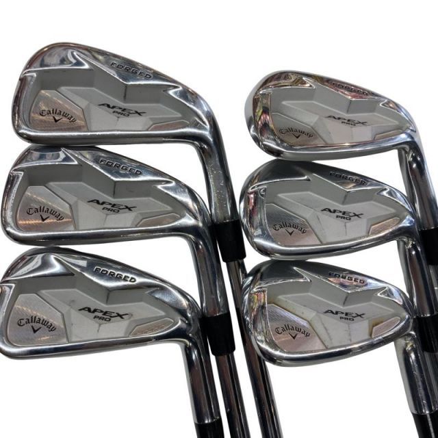 【中古】 キャロウェイ APEX PRO(2019) 6S アイアンセット IR NS PRO MODUS3 TOUR120 (フレックスS) メンズ 男性用 右利き 右用 Cランク ゴルフクラブ 34,242円