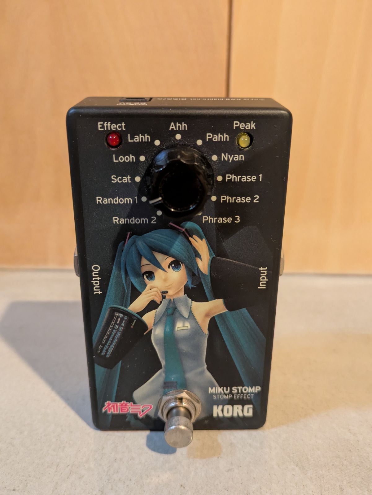 KORG MIKU STOMP ギター エフェクター コルグ 初音ミク 未使用品