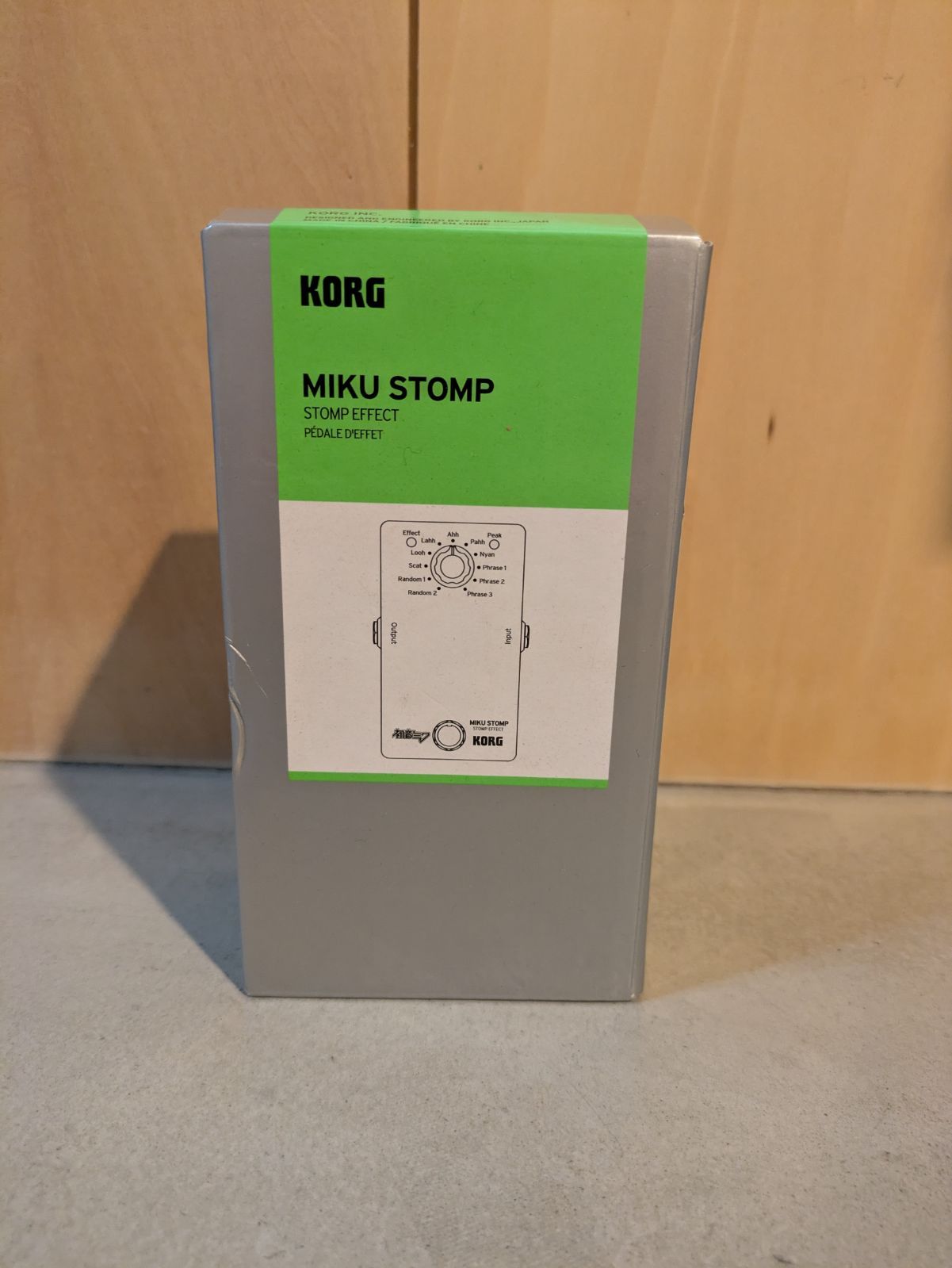 KORG MIKU STOMP ギター エフェクター コルグ 初音ミク 未使用品