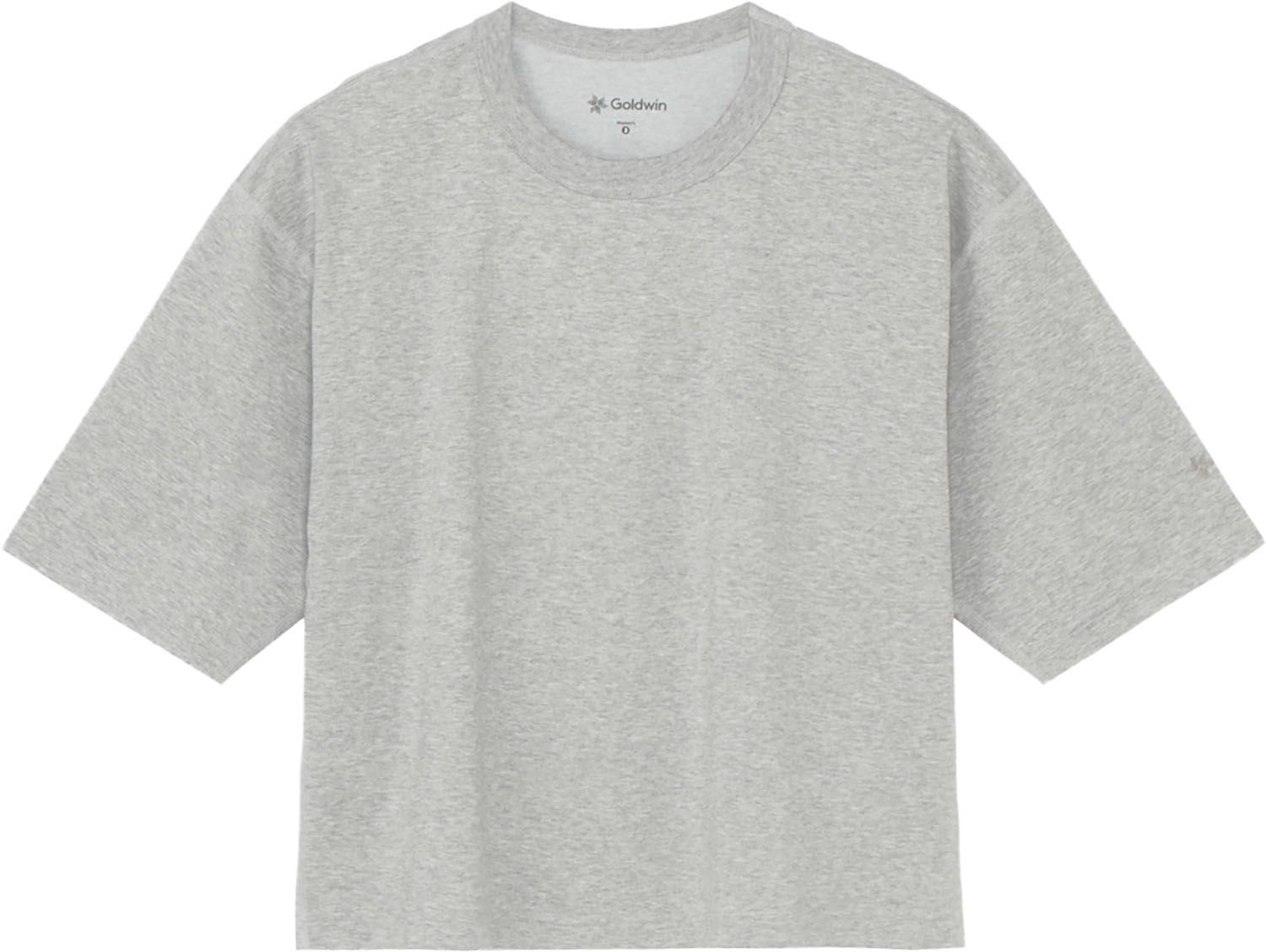 シースリーフィット C3fit リオプティマム プレーティングジャージ ショートティーシャツ レディース 女性 ボディーケア リカバリー トップス Tシャツ 半袖 部屋着 光電子 吸汗 速乾 GCW45102 XG ミックスグレー