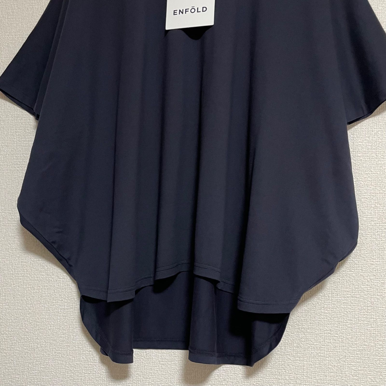 未使用・タグ付き】ENFOLD エンフォルド HALF-SLEEVES HEXAGON T-SHIRT