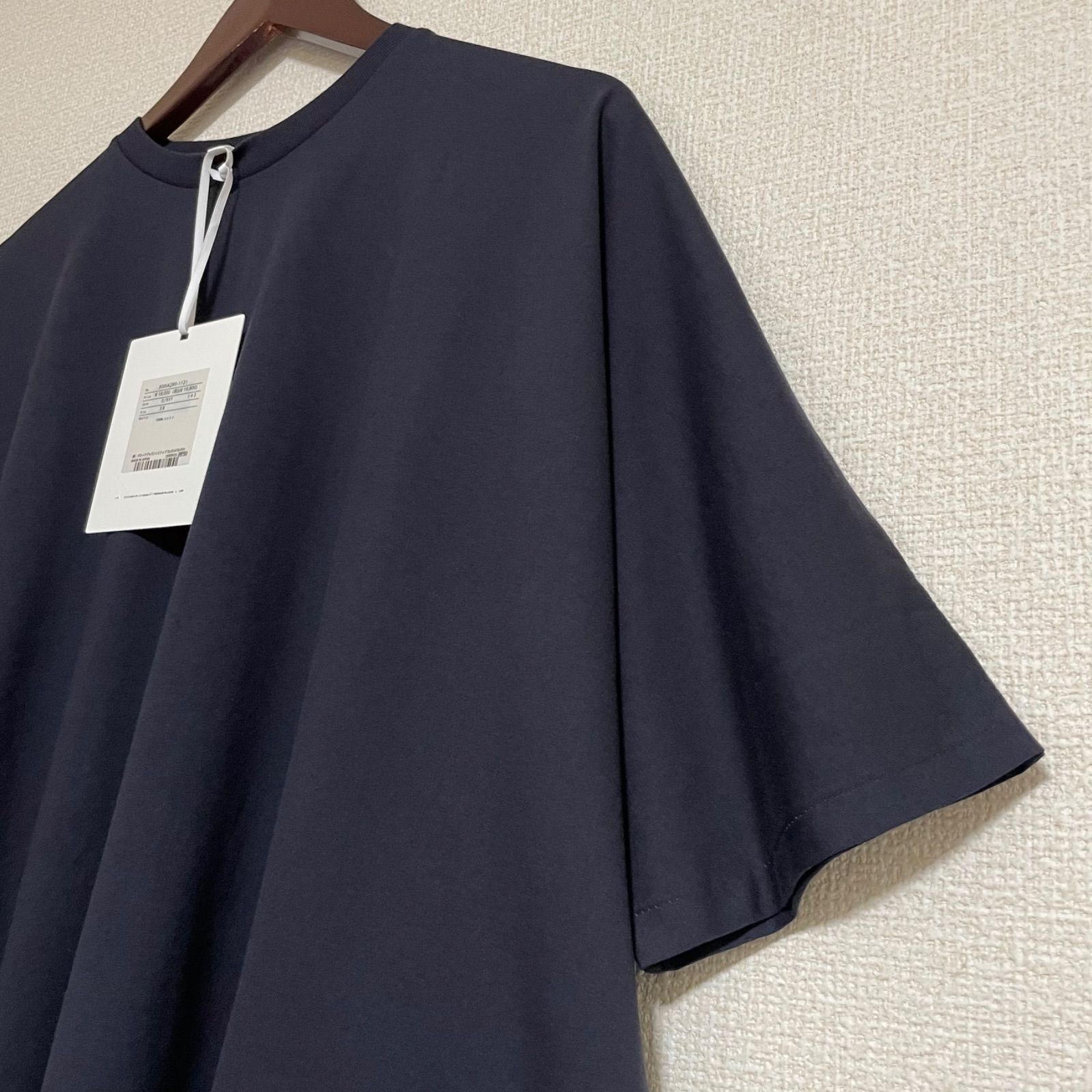 未使用・タグ付き】ENFOLD エンフォルド HALF-SLEEVES HEXAGON T-SHIRT