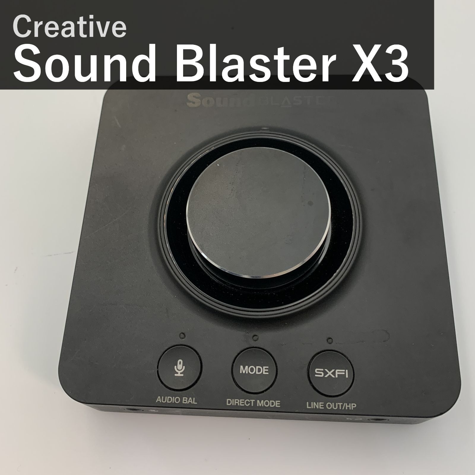 Creative クリエイティブ Sound Blaster X3 SB-X-3 ブラック USB DAC