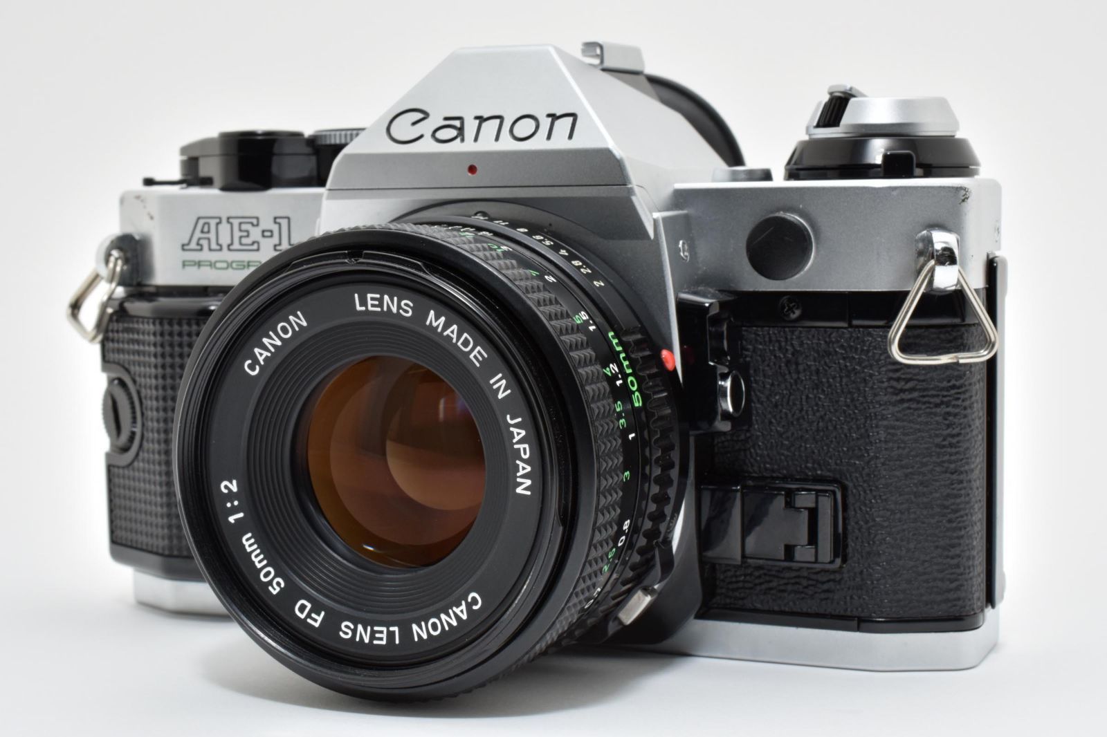 ☆訳あり外観美品☆ キヤノン CANON AE-1 PROGRAM ボディ NEWFD 50mm