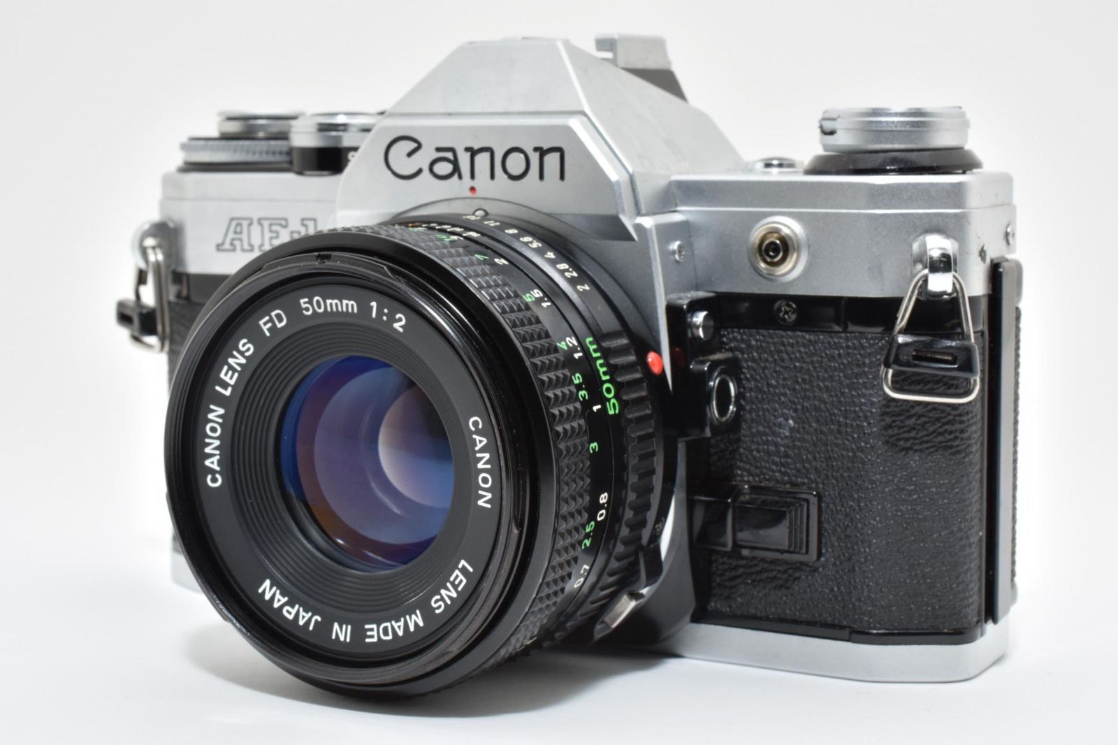 ☆訳あり外観美品☆ キヤノン CANON AE-1 ボディ NEW FD 50mm F2