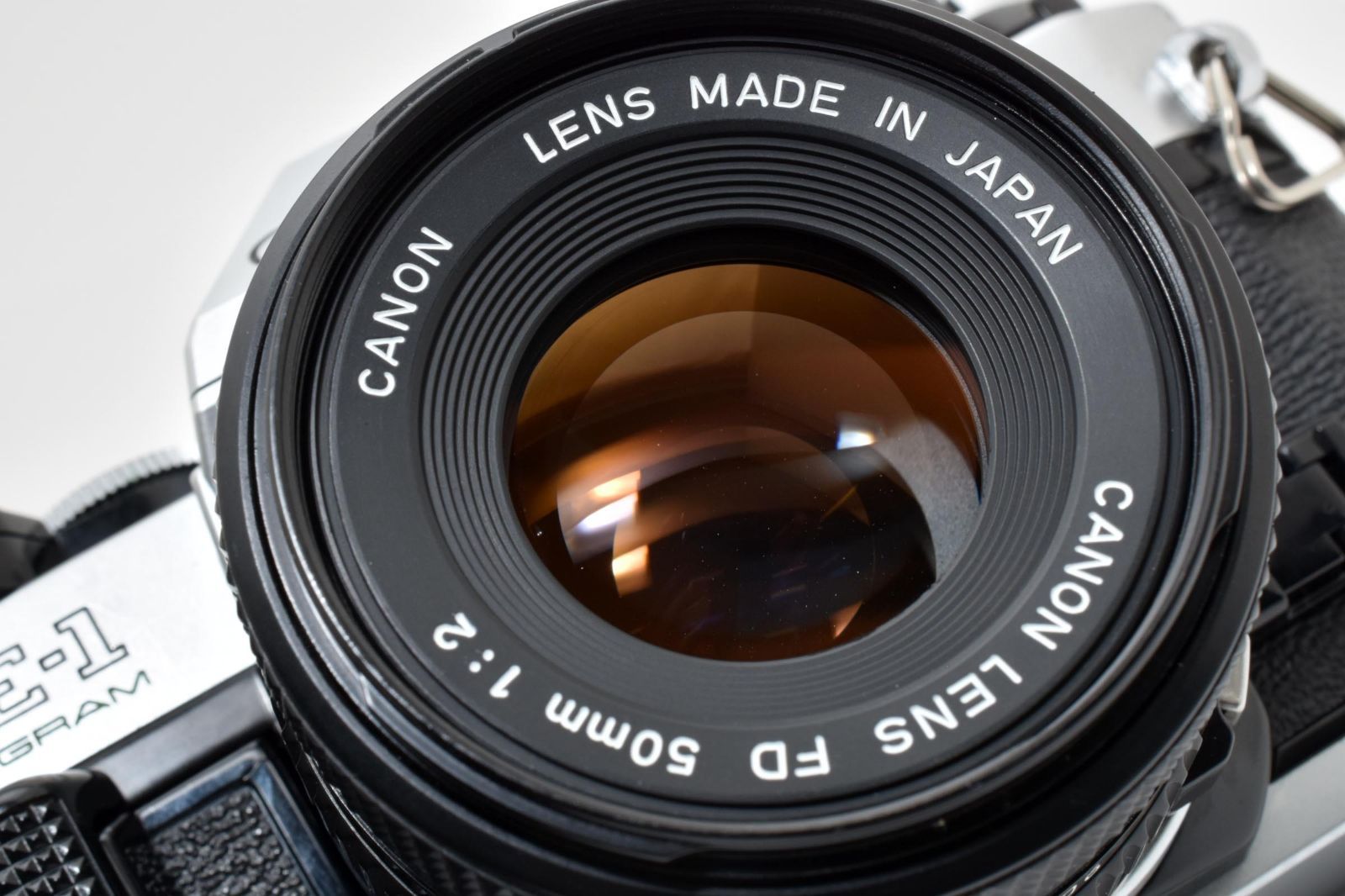 ☆訳あり外観美品☆ キヤノン CANON AE-1 PROGRAM ボディ NEWFD 50mm