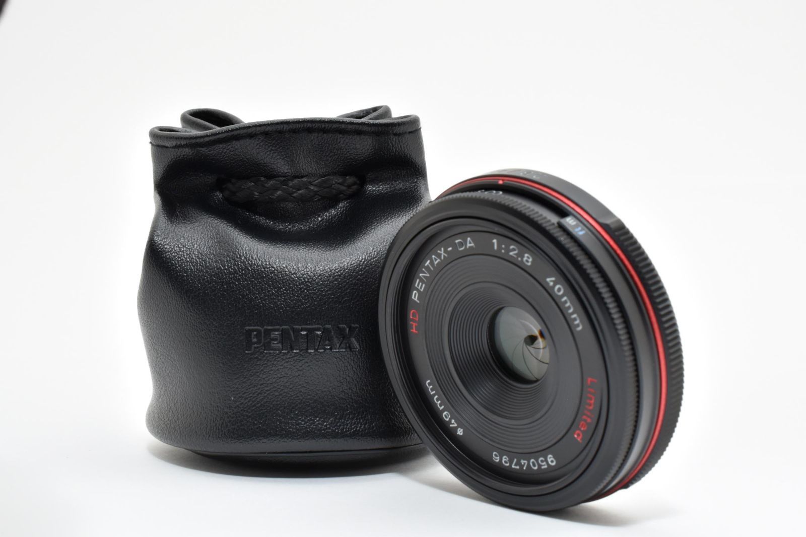 ★美品★ ペンタックス PENTAX HD PENTAX-DA 40mm F2.8 Limited ブラック #5109W0551