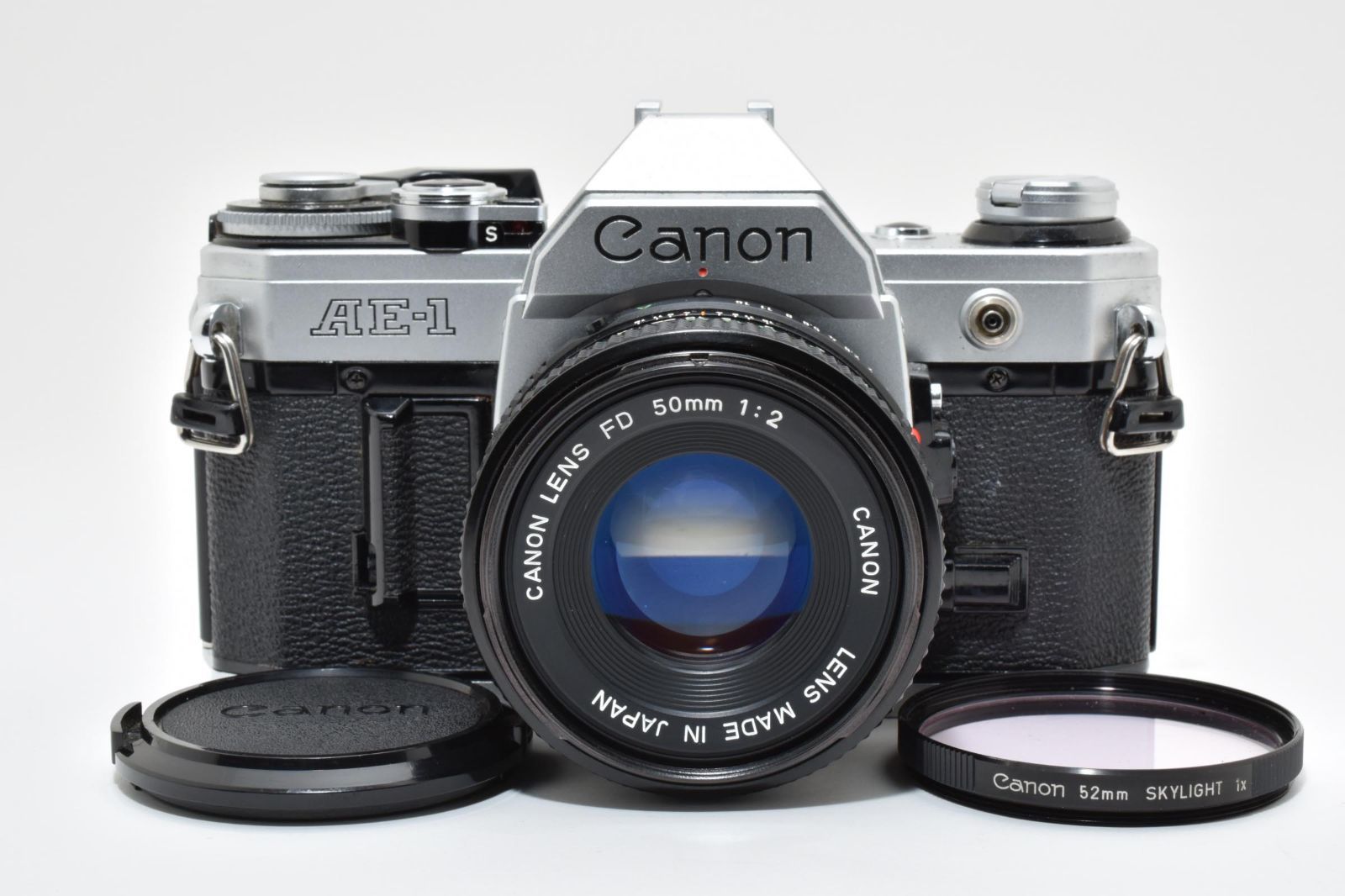 ☆訳あり外観美品☆ キヤノン CANON AE-1 ボディ NEW FD 50mm F2