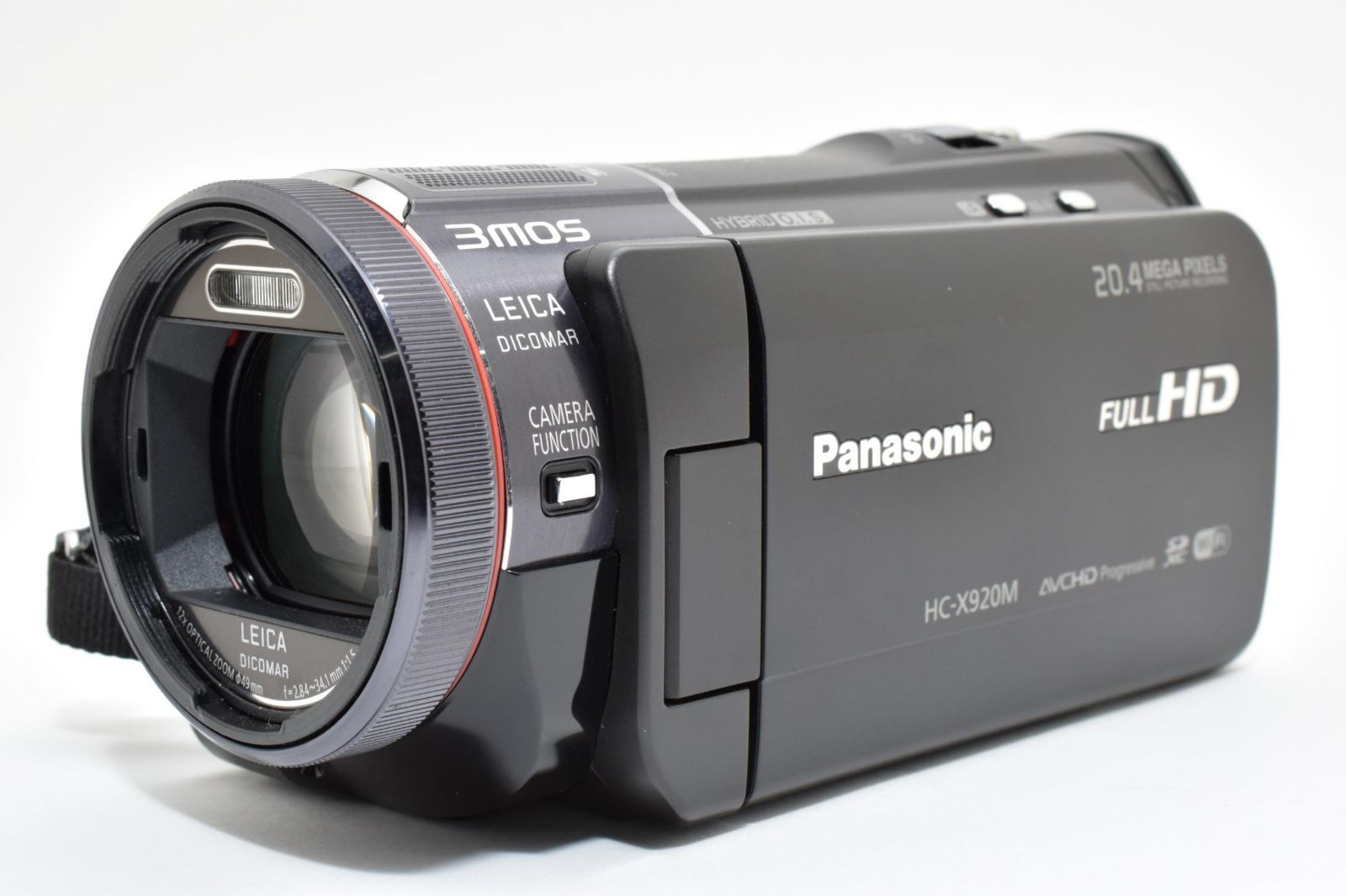 パナソニック Panasonic ビデオカメラ HC-X920M デジカメ ☆極上品☆ パナソニック PANASONIC HC-X920M ブラック ビデオカメラ