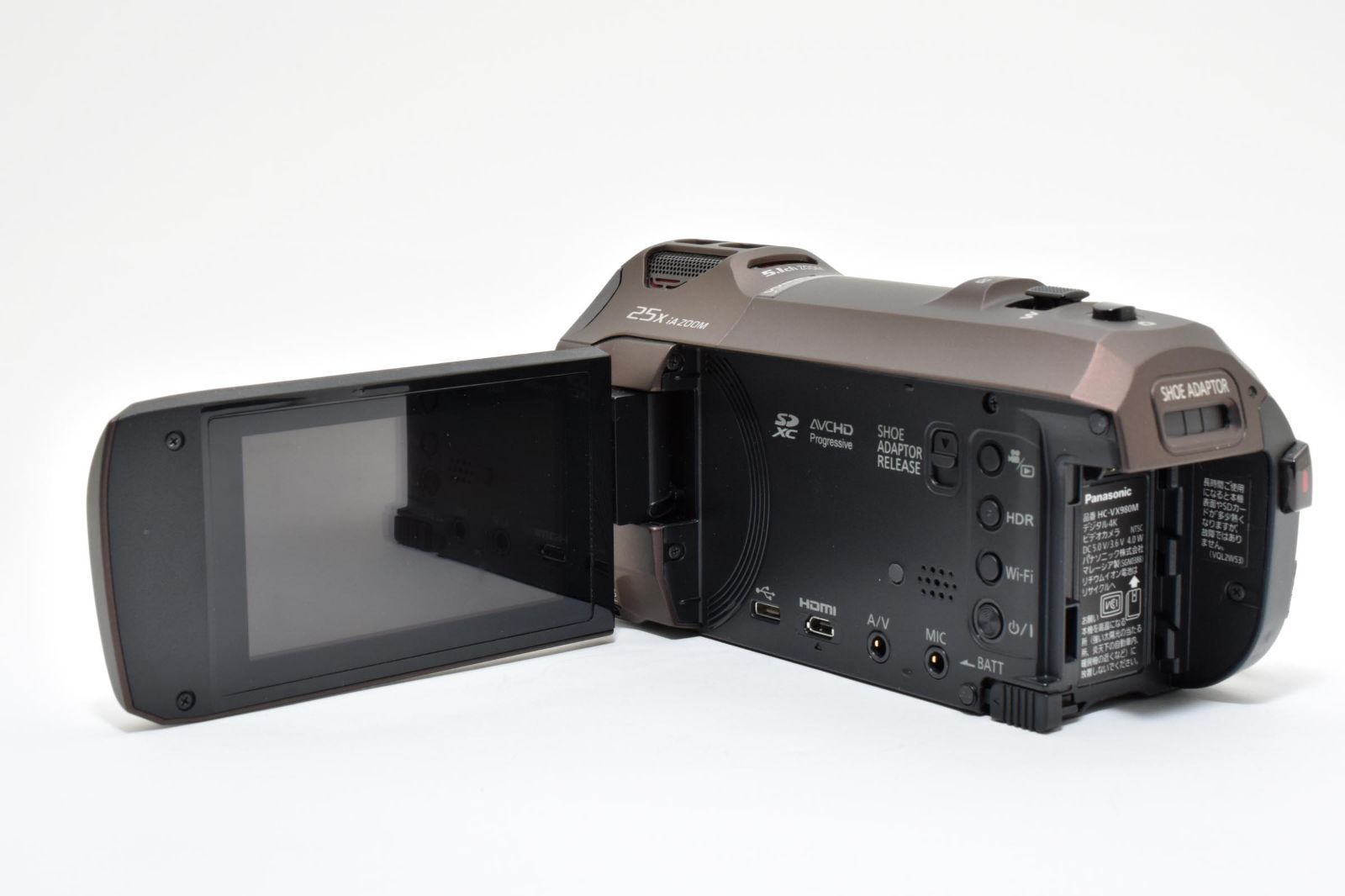 ☆良品☆ パナソニック PANASONIC HC-VX980M 4K デジタルビデオカメラ