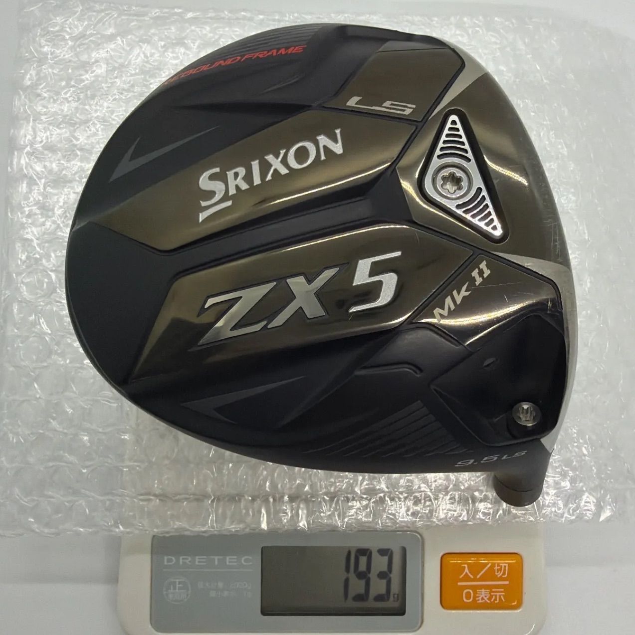 スリクソン SRIXON ZX5 MkⅡ 9.5 LS ドライバー メンズ 右 ヘッド単体
