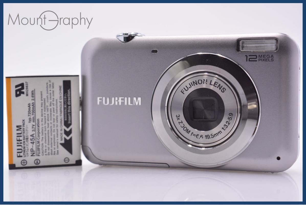 富士フイルム FUJIFILM FinePix JV100 3x バッテリー付属 同梱無料