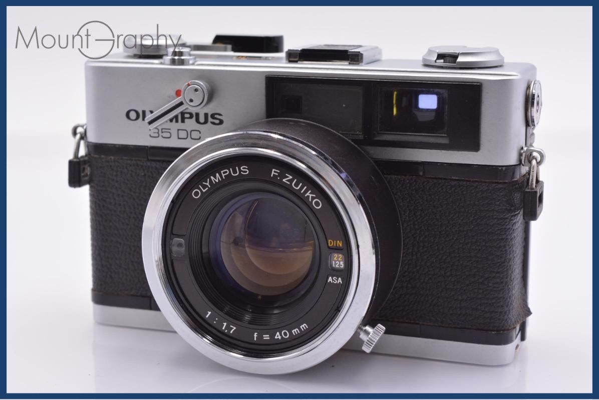難あり オリンパス Olympus 35 DC 40mm F1.7 レンズフード付 同梱無料 #yk8388