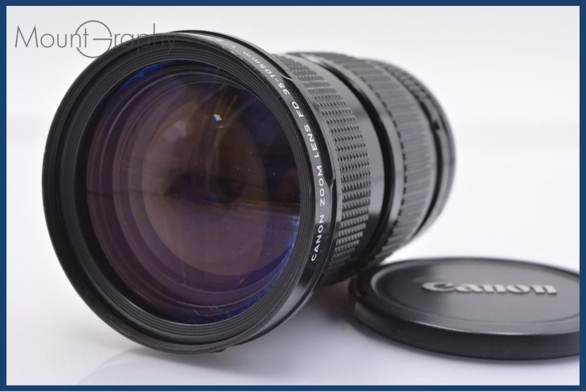カメラ 難あり キヤノン Canon New FD 35-105mm F3.5 前キャップ付 同梱