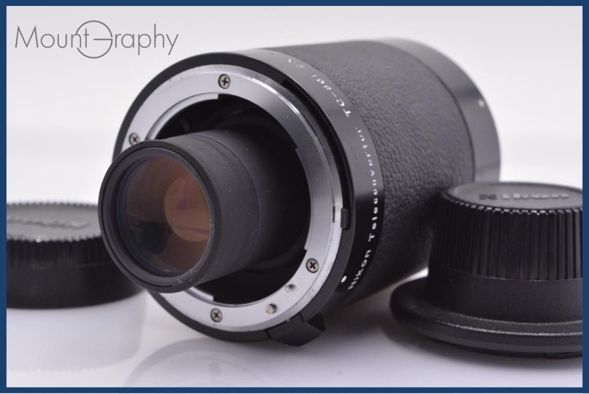 【動作保証】 ニコン Nikon Teleconverter TC-301 2X 前後キャップ付 同梱無料 #yk8417