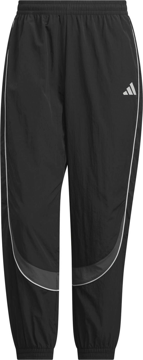 アディダス adidas ブランドラブ ルーズフィット ライトウーブン フルレングス エラスティックカフ パンツ P4286 KF1337 ブラック/グレーシッ