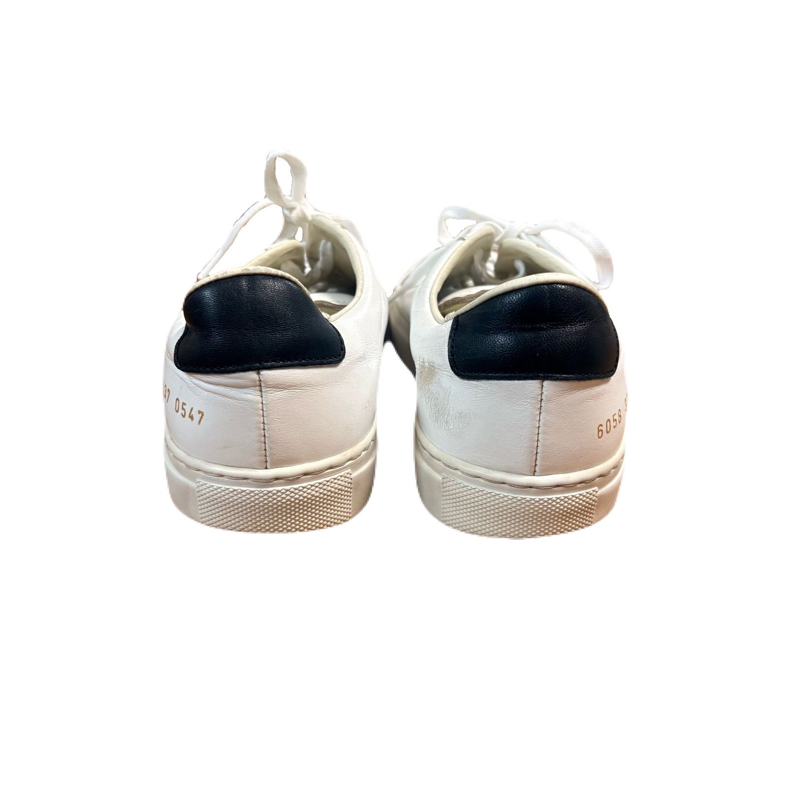 WOMAN by COMMON PROJECTS スニーカー　37 23.5-24cm相当　イタリア製　ホワイト　靴　シューズ　バイカラー