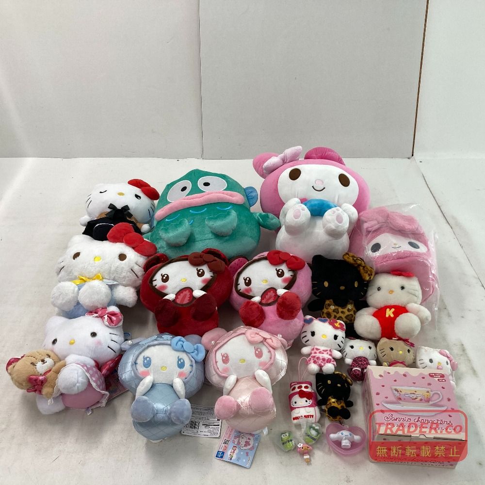 サンリオ キャラクターズ ぬいぐるみ セット 02w23841 SANRIO サンリオ キャラクター ぬいぐるみ・グッズ まとめ
