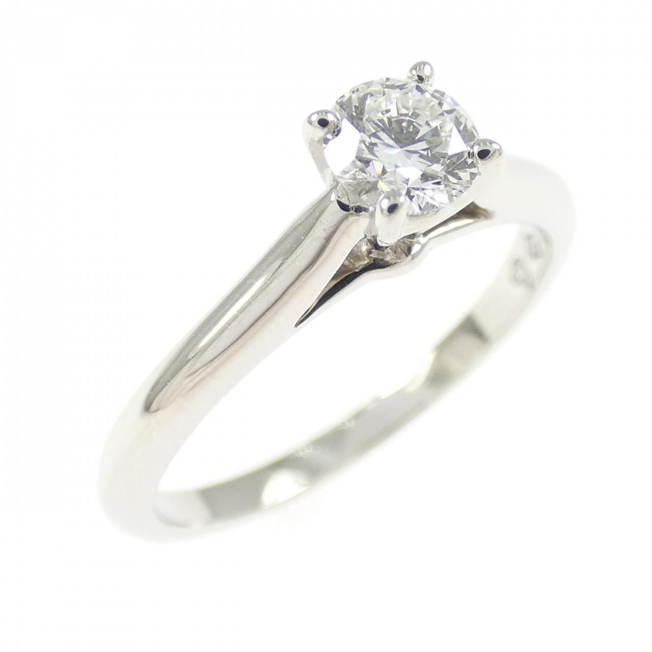 カルティエ ソリティア リング 1895 0.24ct/E/VVS2/3EX カルティエ 1895 ソリテール リング 0.24CT E VVS2 3EXT - メルカリ