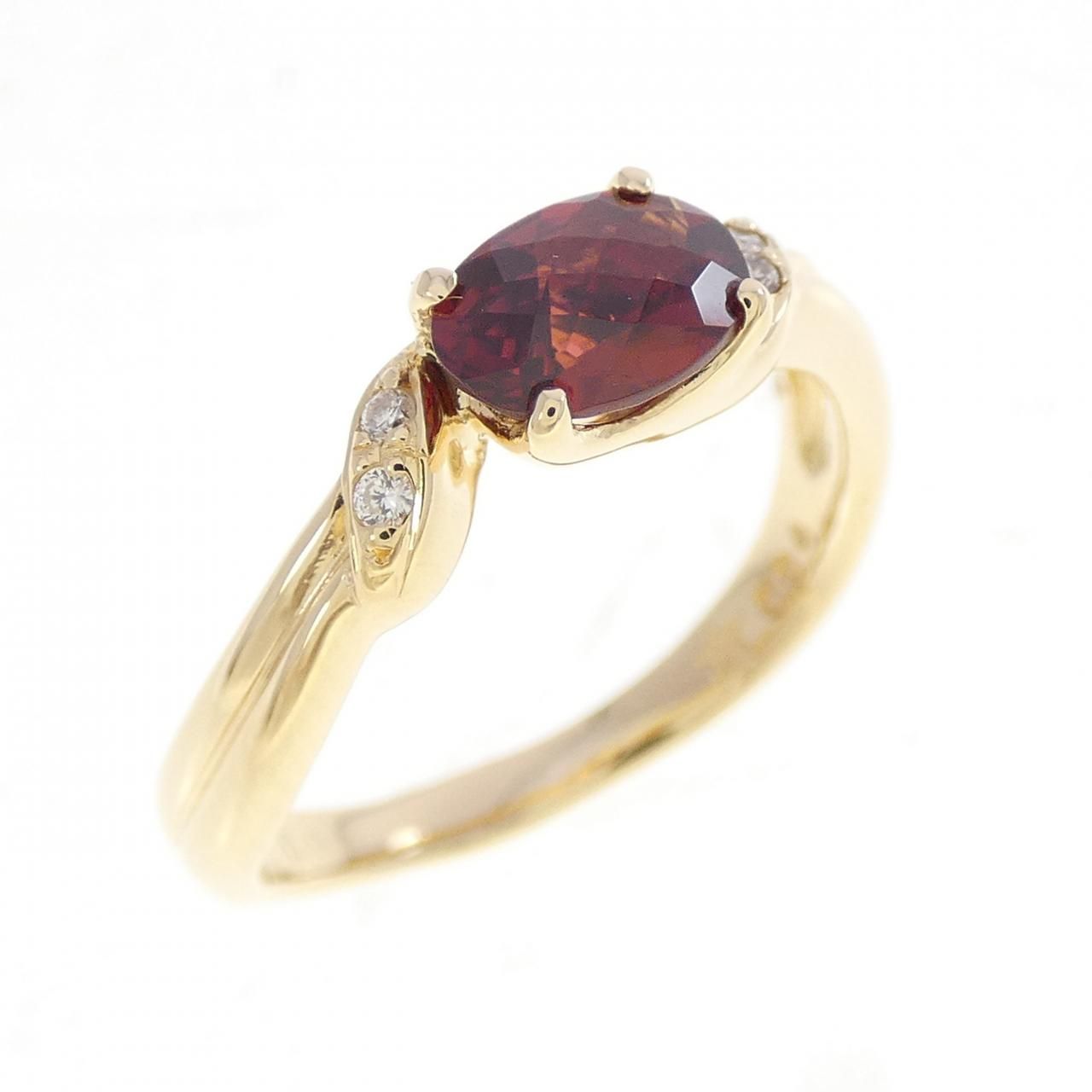 ギンザ タナカ ガーネット リング 0.98CT
