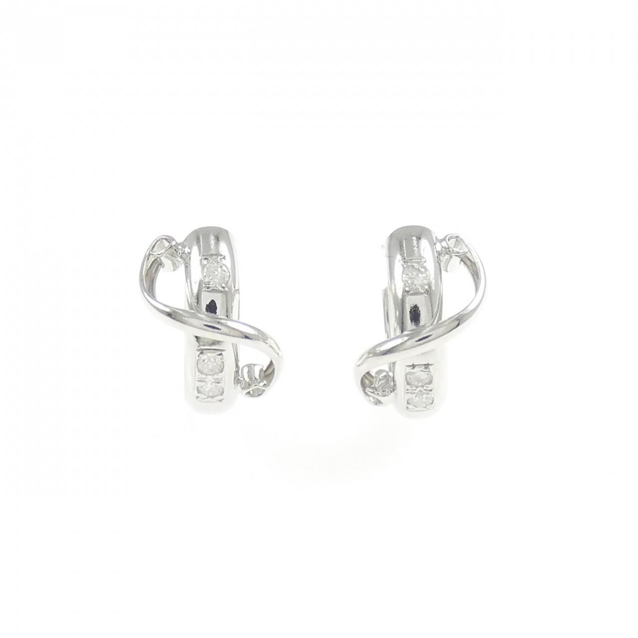 K14WG ダイヤモンド ピアス 0.06CT 28,564円