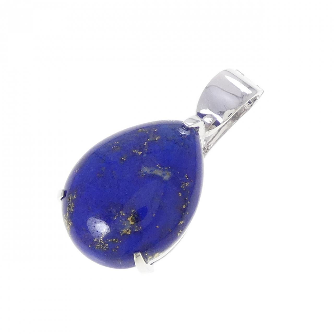 K18WG ラピスラズリ ペンダント 13.13CT