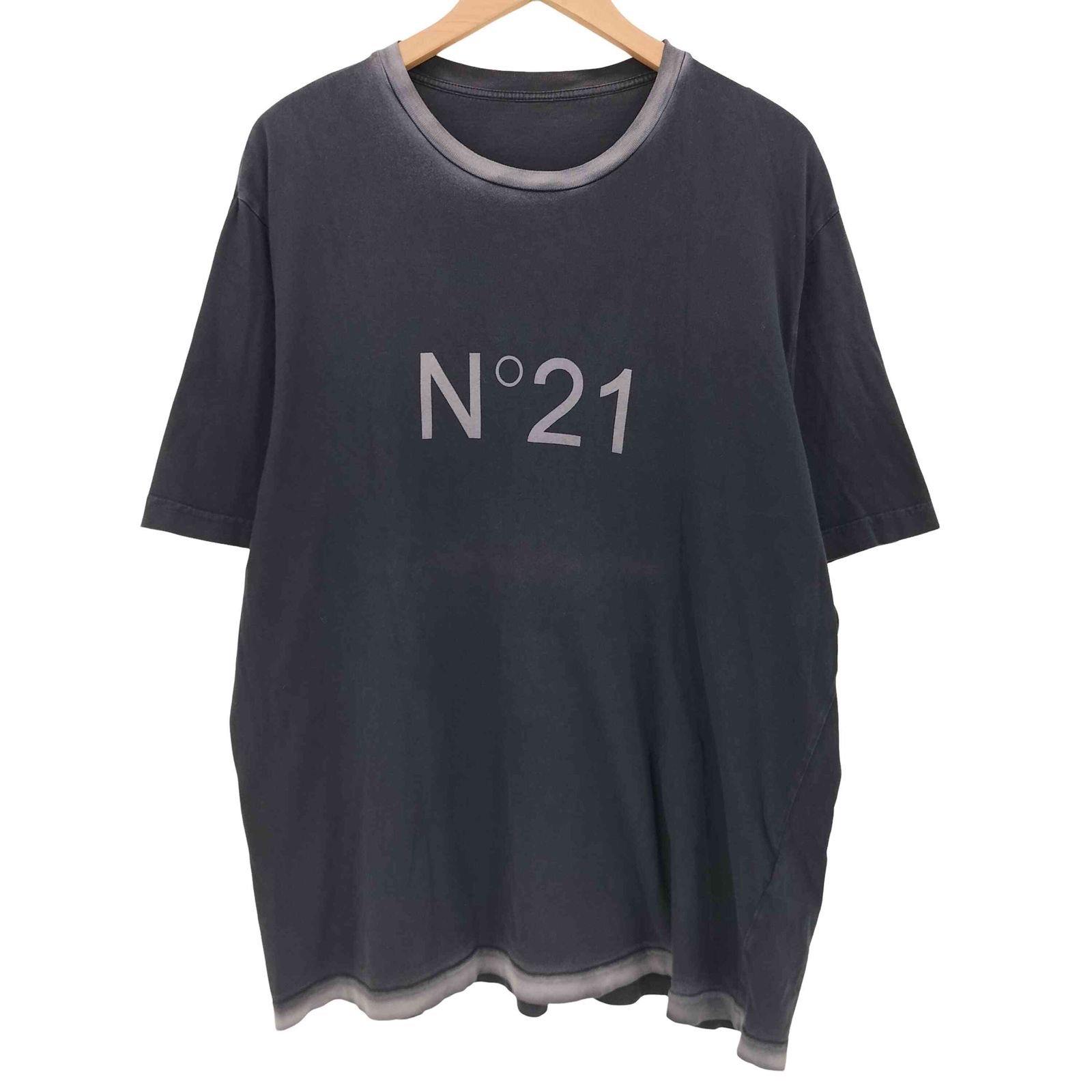 ヌメロヴェントゥーノ N°21 イタリア製 フロントロゴ フェード加工 S 