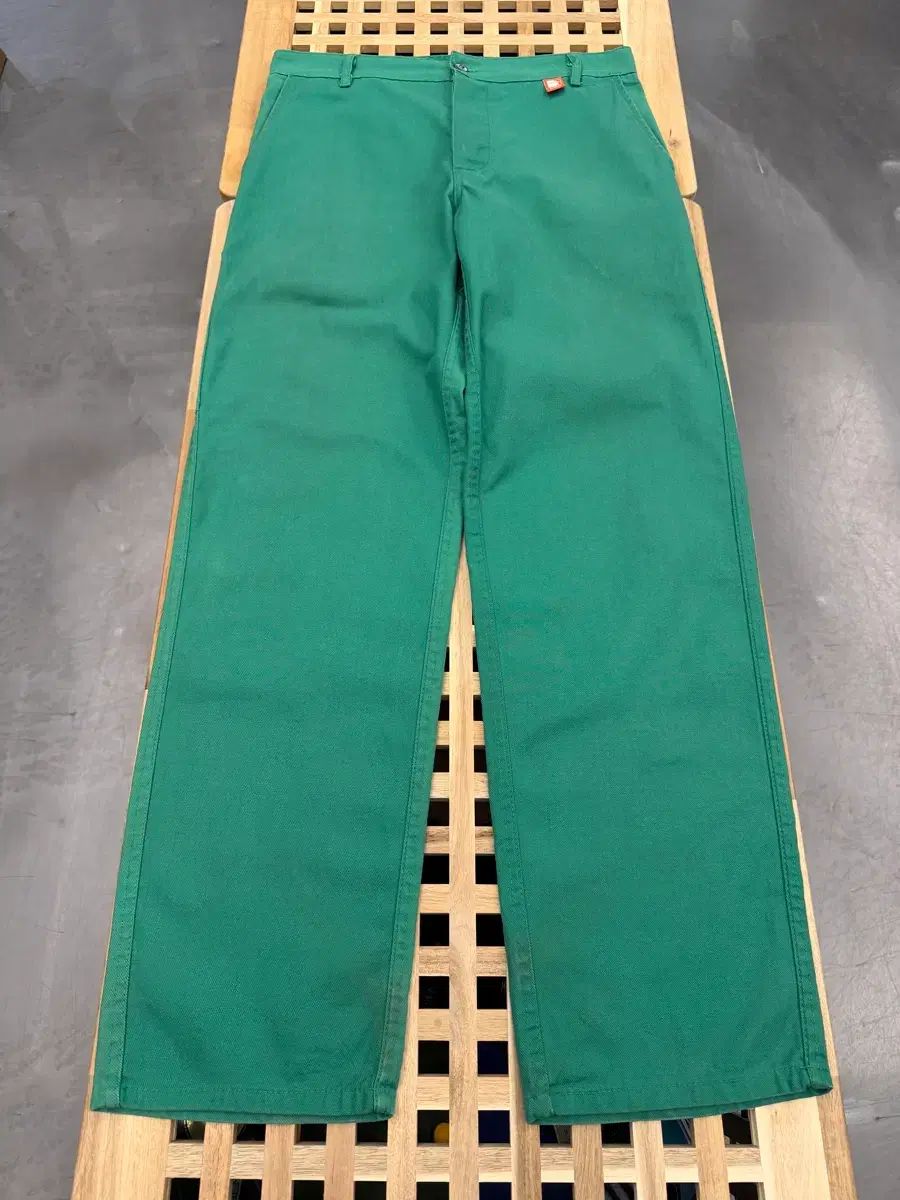 2000s DMD WORKWEAR GREEN フレンチ ワークパンツ