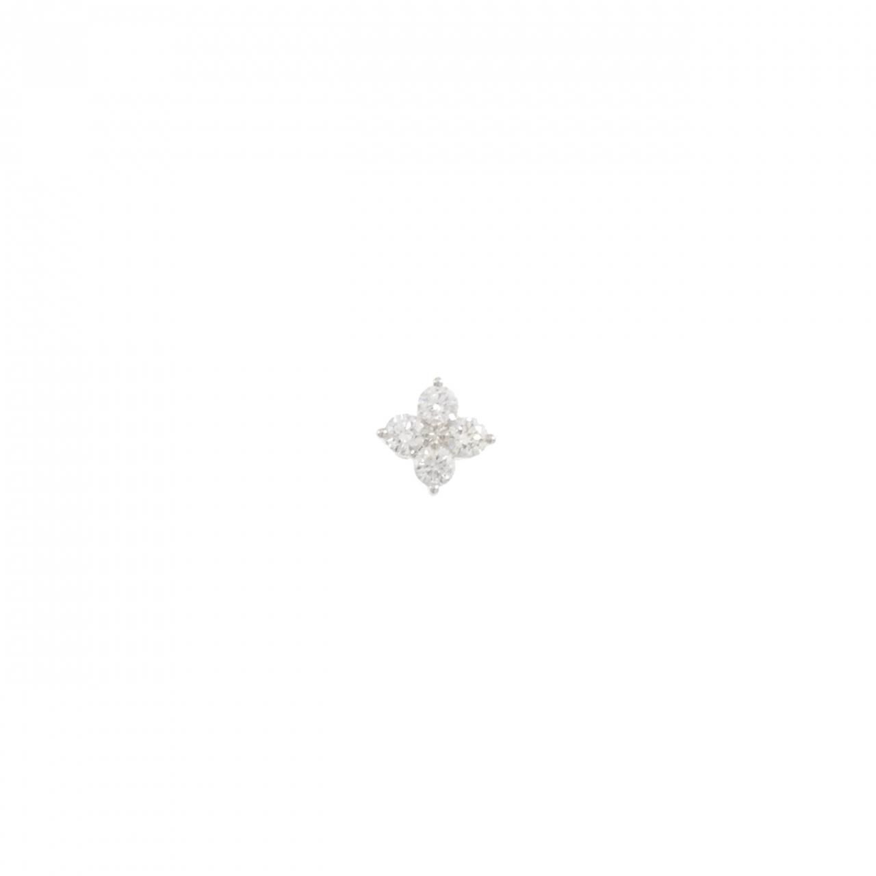 タサキ ダイヤモンド ピアス 0.21CT 片耳