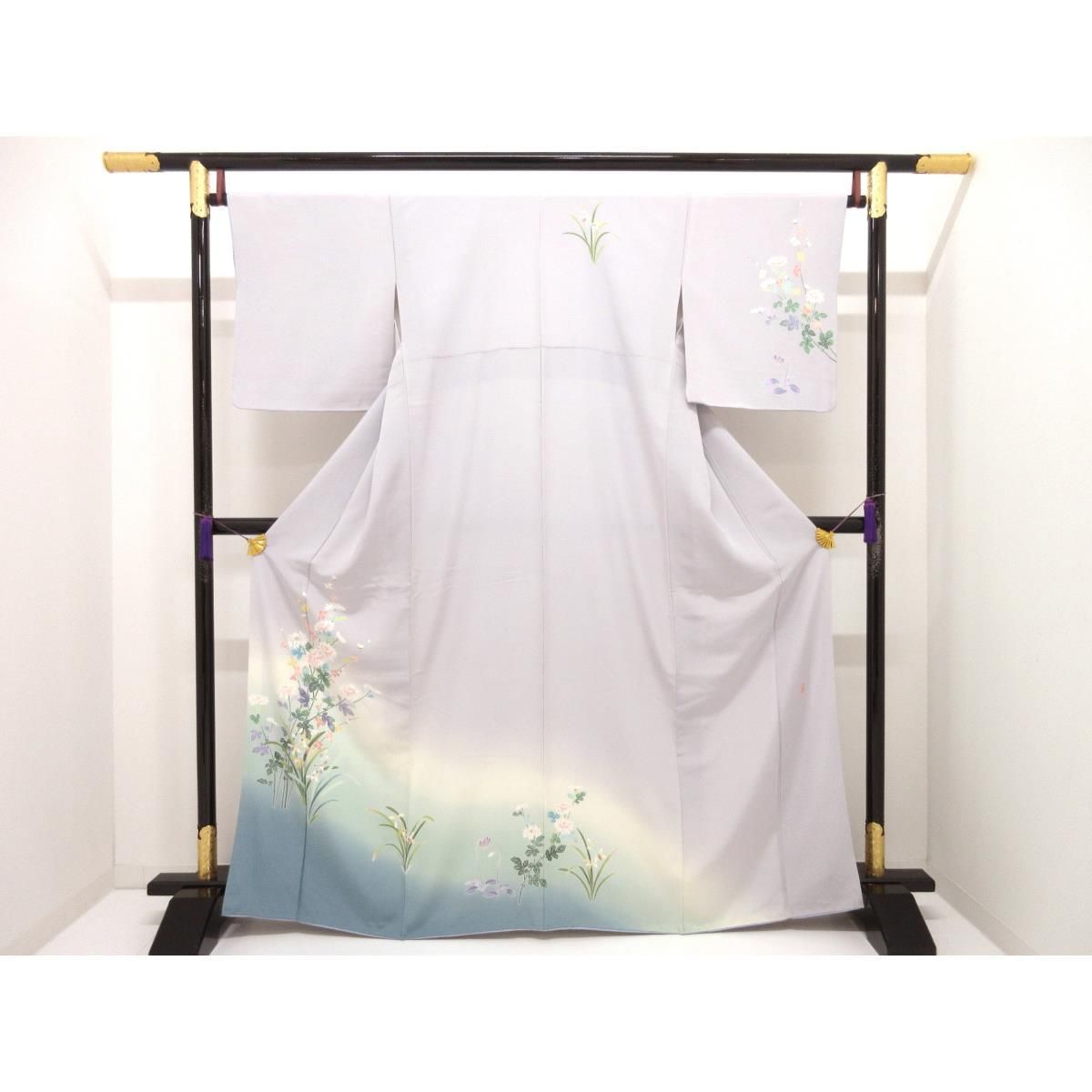 訪問着　友禅加工ボカシ染
