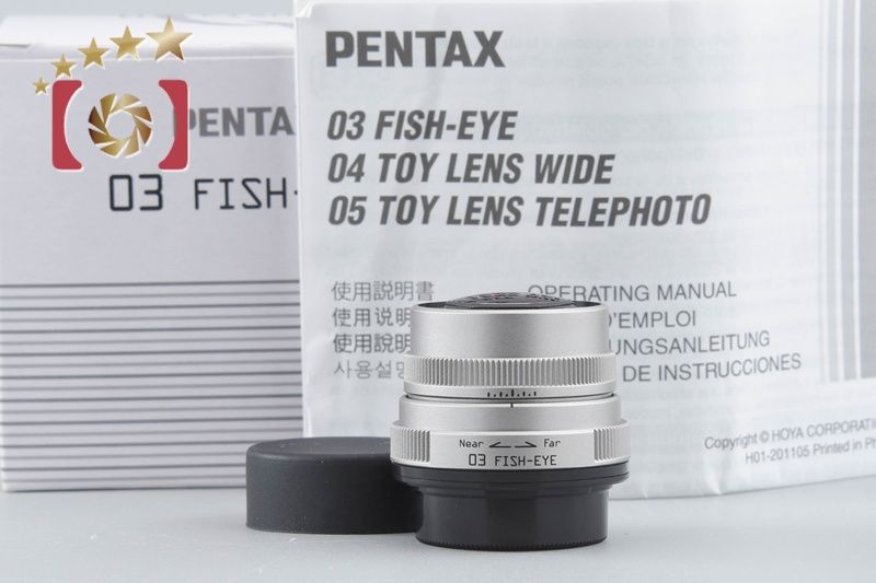 【中古】PENTAX ペンタックス SMC 03 FISH-EYE 3.2mm f/5.6 Qマウント用 元箱付き