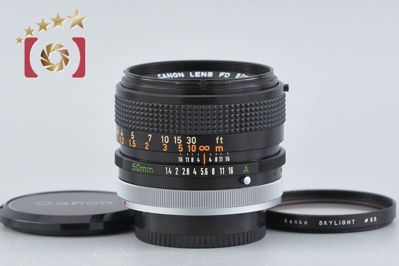 【中古】Canon キヤノン FD 50mm f/1.4 S.S.C.