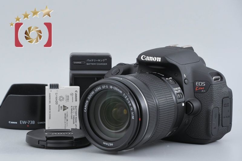 【中古】Canon キヤノン EOS Kiss X7i EF-S 18-135 IS STM レンズキット