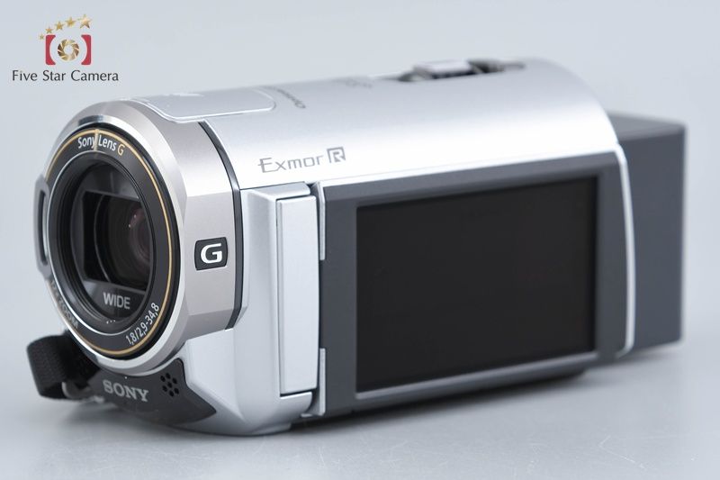 中古】SONY ソニー HANDYCAM HDR-CX370V シルバー ビデオカメラ - メルカリ