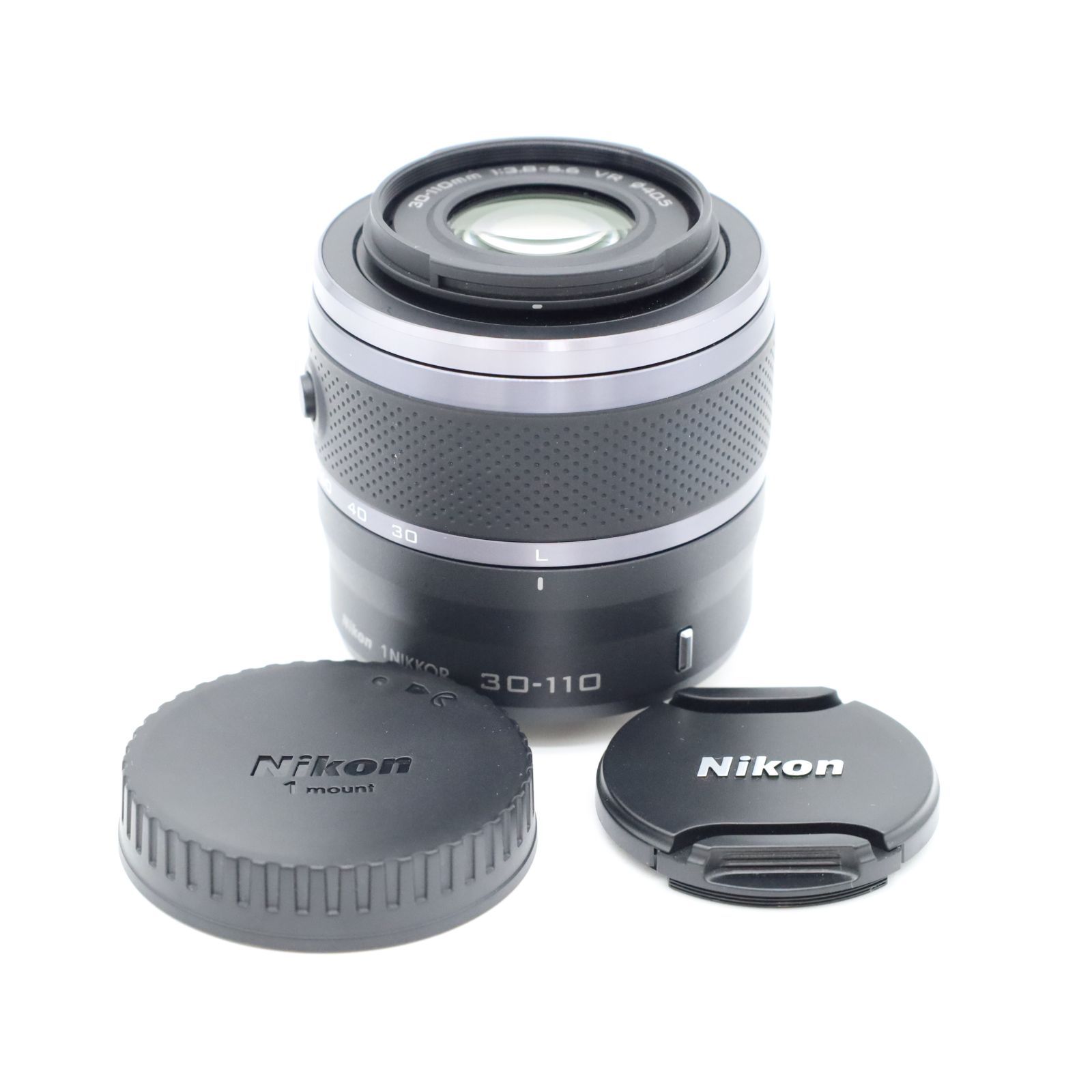 Nikon 1 NIKKOR VR 30-110mm f/3.8-5.6 ブラック 望遠 ズーム レンズ CXフォーマット 動作確認済 ニコン #S026014