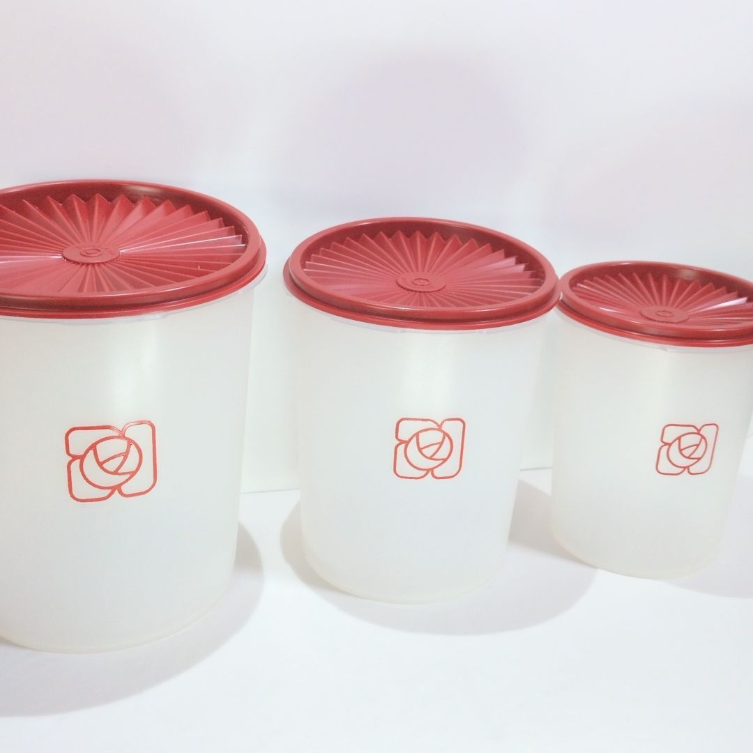 タッパーウェア グランプリ デコレーター Tupperware 昭和レトロ 保存