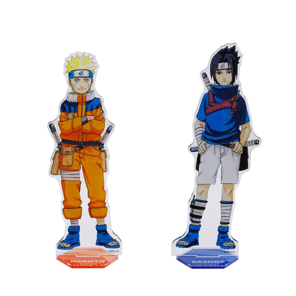 キャラクターグッズ 『NARUTO-ナルト-』アクリルMEGAフィギュアW