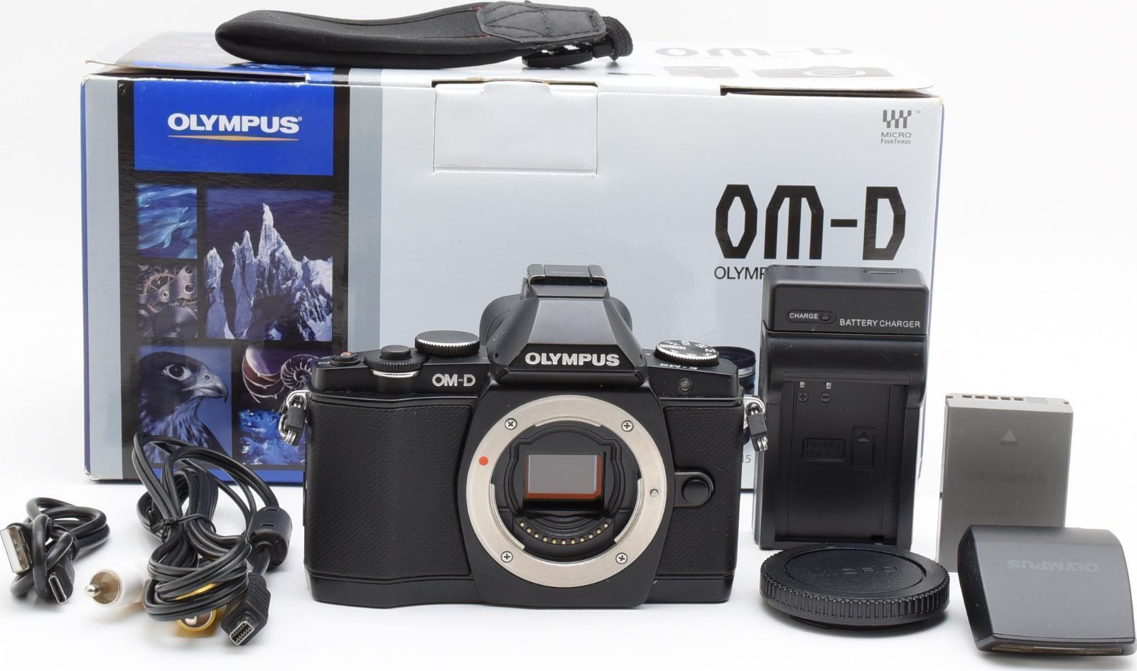 E01[7622A]11☆極美品☆ オリンパス OLYMPUS OM-D E-M5 ボディ